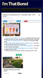 Mobile Screenshot of imthatbored.com